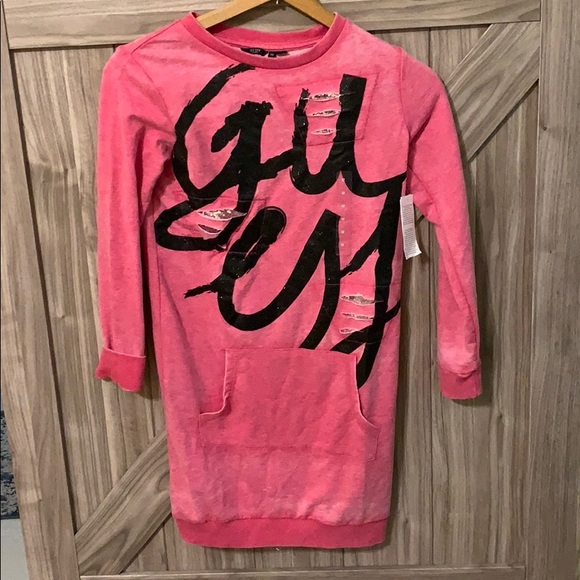 Guess Other - NWT Girls Guess Distressed Sweater Dress